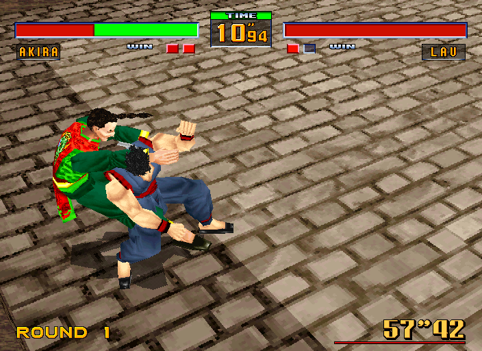Virtua Fighter 2 (EU) Screenshot 1